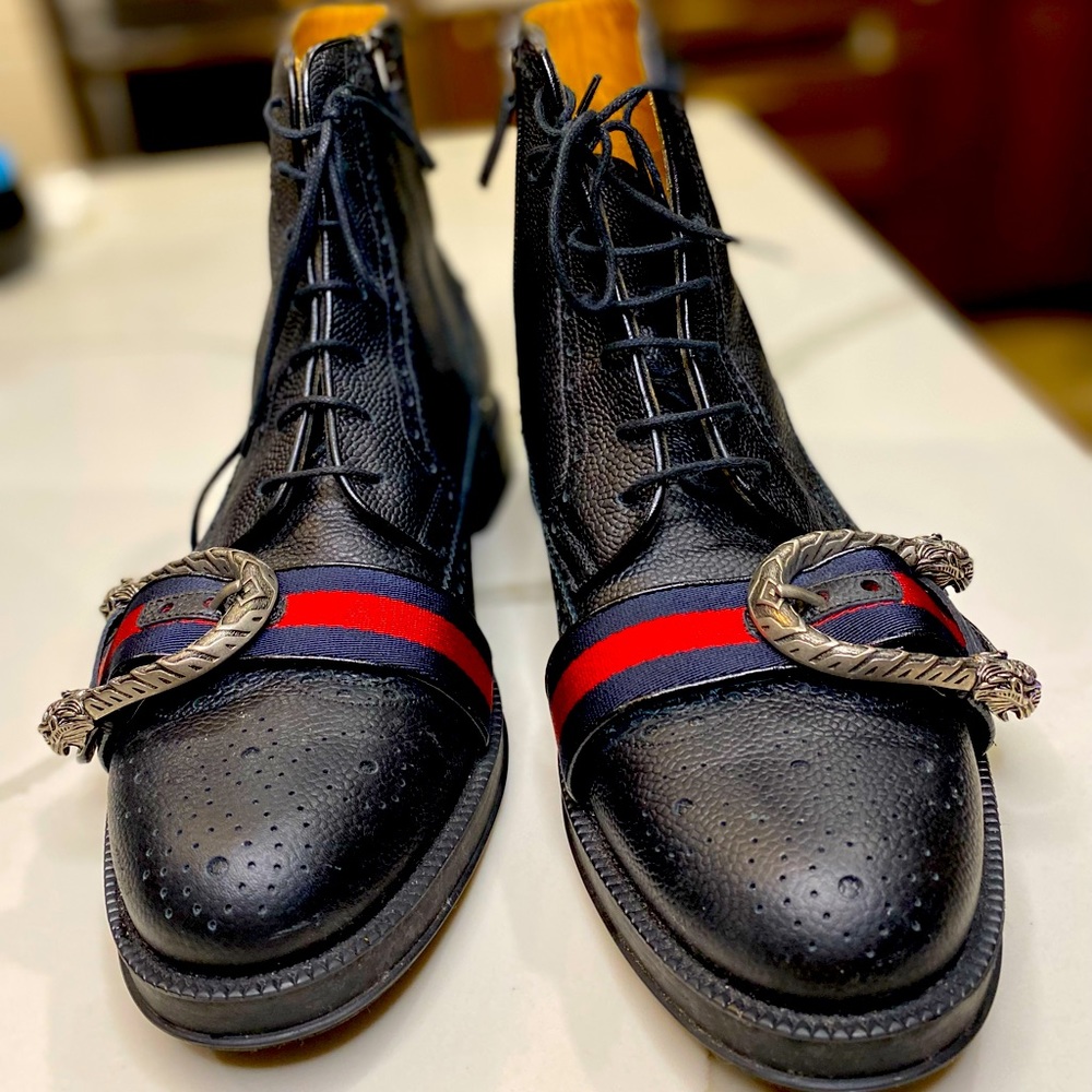 Mens Gucci Broque Boots